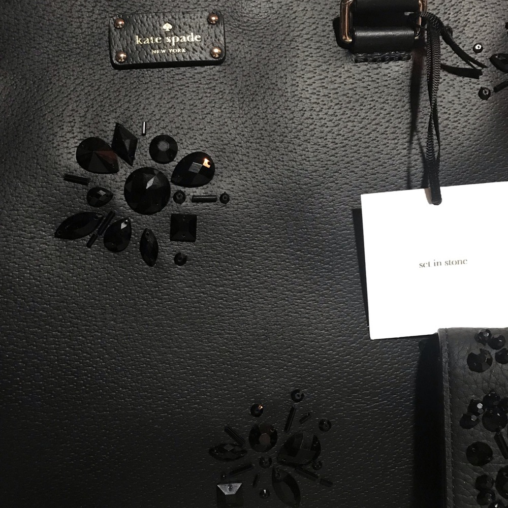 Kate Spade Set In Stone Bag & Wallet FIRM PRICE - Picture 7 of 8